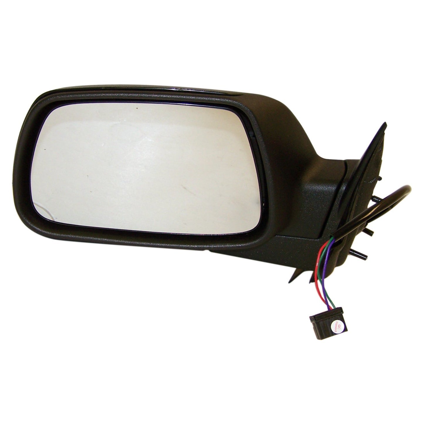 Black ; Left Power, Manual Folding Mirror for 2005-2008 WK Jeep Grand Cherokee Crown Automotive