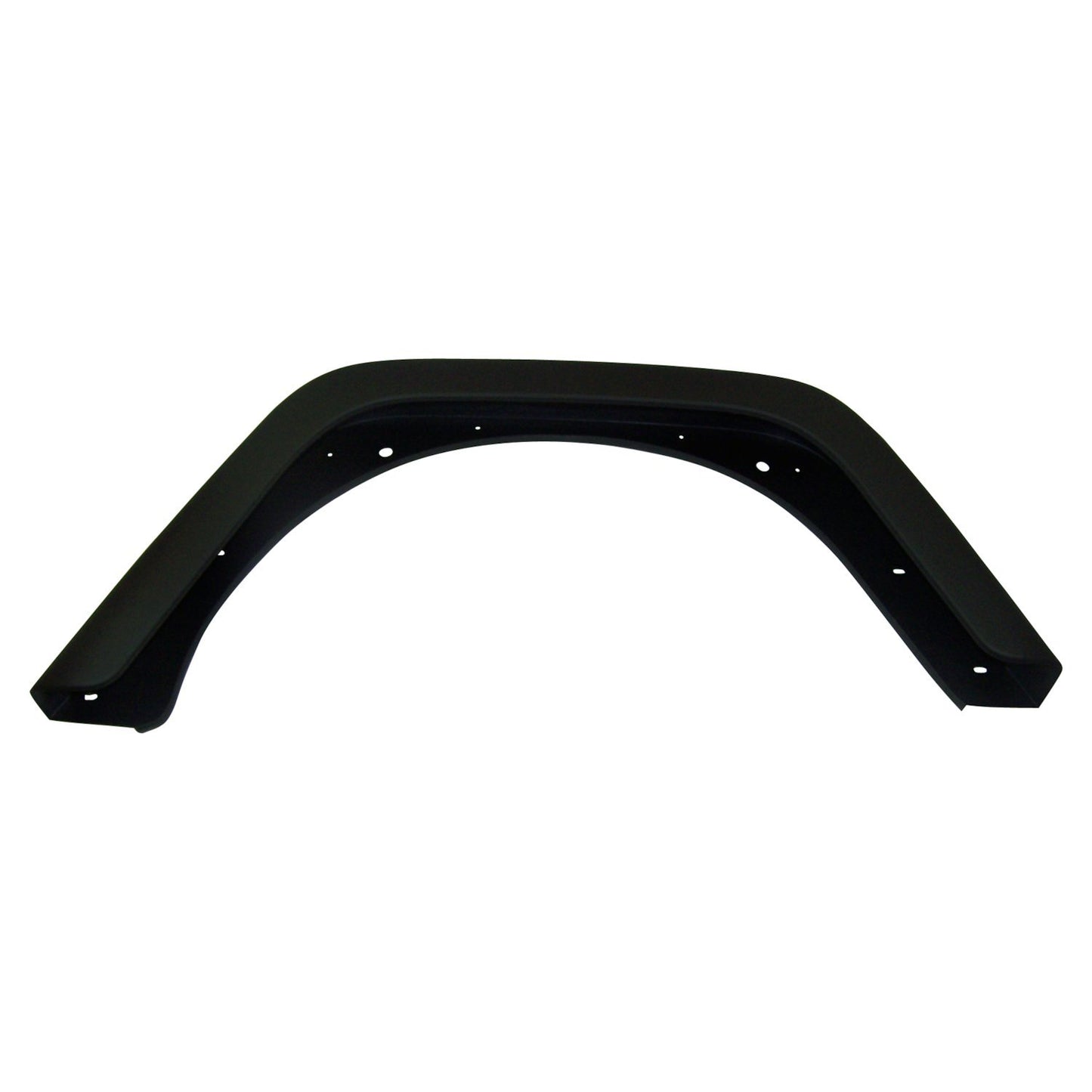Left Rear Fender Flare for Jeep 97-06 TJ Wrangler, Black Textured, 6-5/8 Inch Wide Crown Automotive
