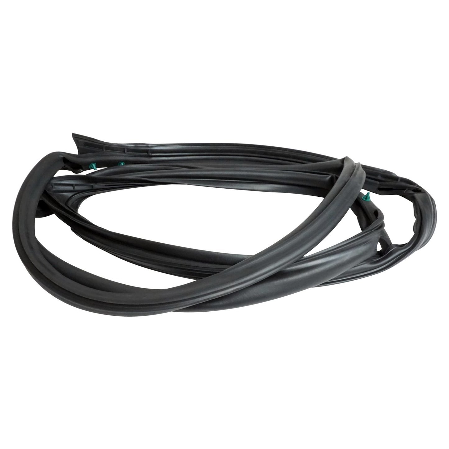 Left Front Door Weatherstrip for 2007-2018 Jeep JK Wrangler w/ Full Steel Doors Crown Automotive