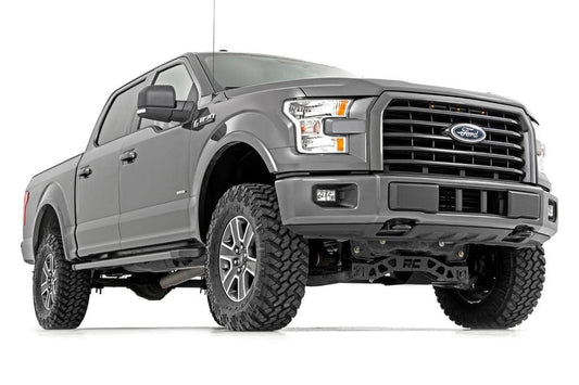 4 Inch Lift Kit M1 Struts/M1 Ford F-150 4WD (2015-2020) Rough Country-1
