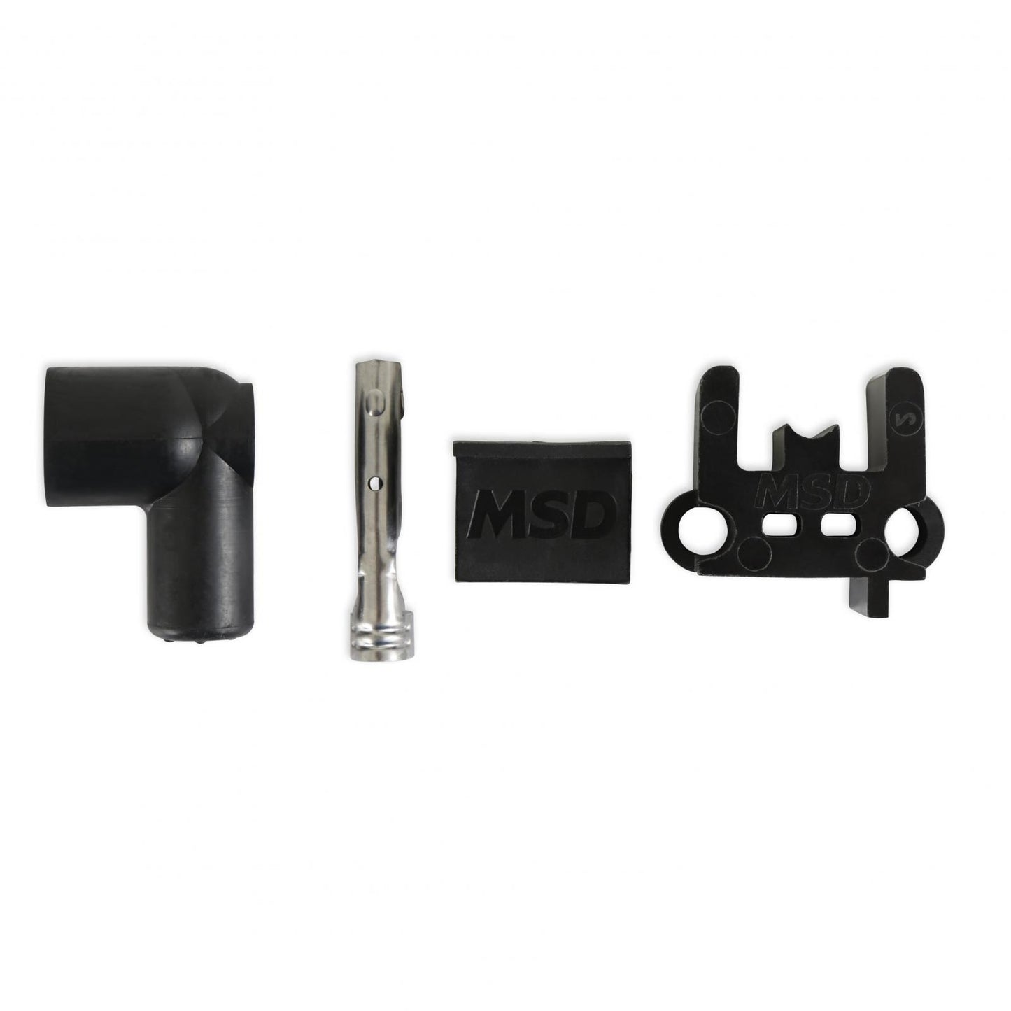 Street-Fire Wire Set Small Block Chevy 350 Hei The Terminals Are Covered In Black Boots That Protect The Conductor From Engine Heat To Ensure Spark Delivery MSD Ignition-4