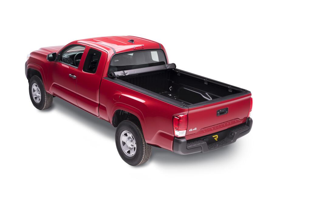 Lo Pro Tonneau Cover Black 2016-2023 Toyota Tacoma 5 Foot Bed with or without Trail Special Edition Storage Boxes Truxedo-4