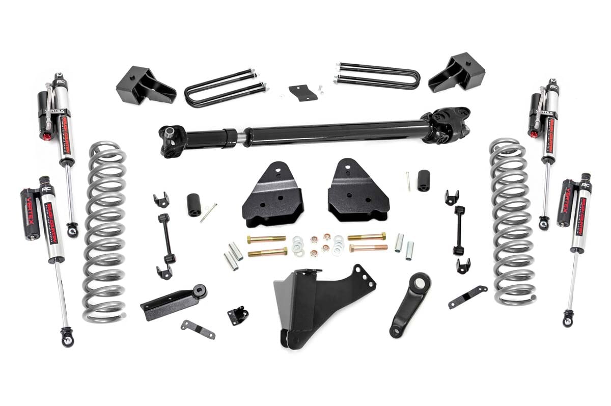 4.5 Inch Lift Kit | DRW | FR D/S | Vertex | Ford F-350 Super Duty 4WD (17-22) Rough Country