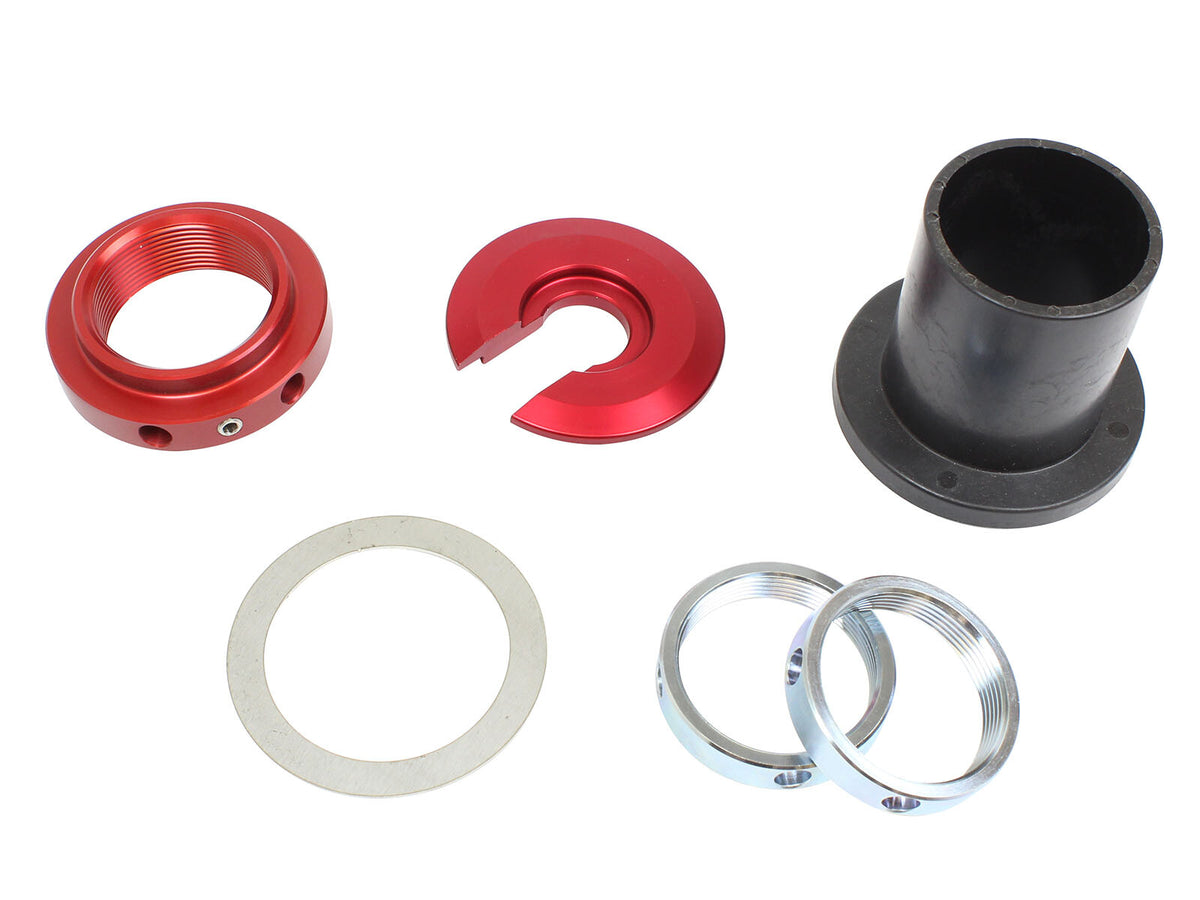 Sway-A-Way 2.5 Coilover Spring Seat Collar Kit, Dual Rate, Flat Seat aFe Power