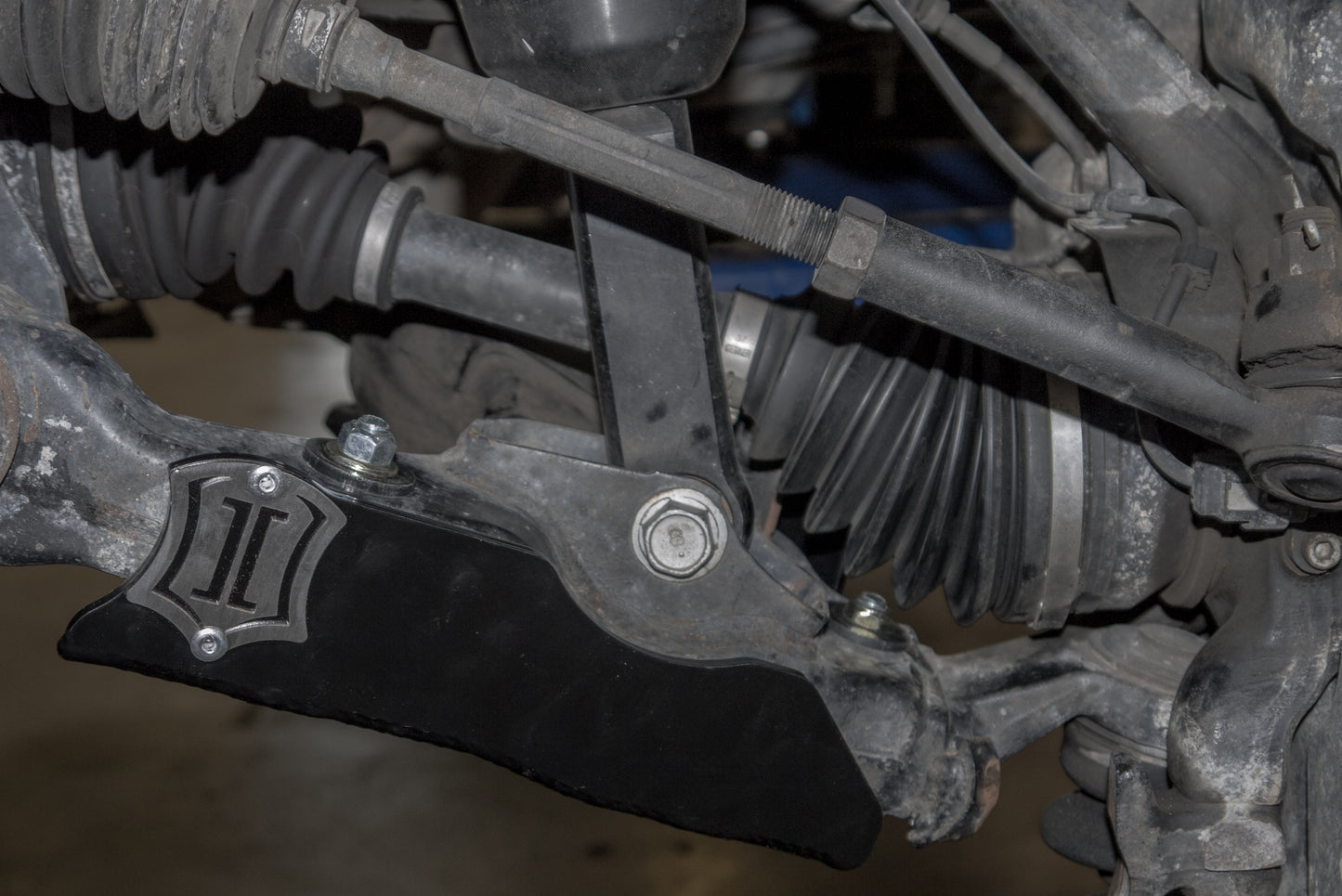 2010-2024 Toyota 4Runner/2010-2014 FJ Cruiser Lower Control Arm Skid Plate Kit ICON Vehicle Dynamics-1