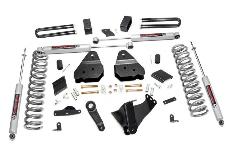 Rough Country 4.5 Inch Suspension Lift Kit Vertex 11-14 F-250 4WD Rough Country