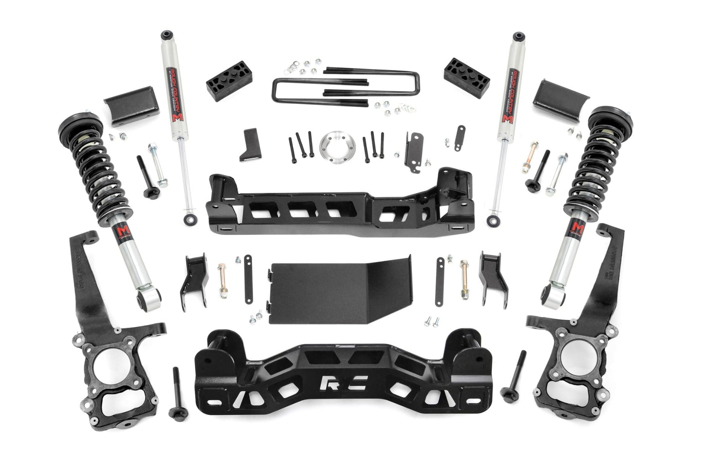 4 Inch Lift Kit M1 Struts Ford F-150 4WD (2014) Rough Country