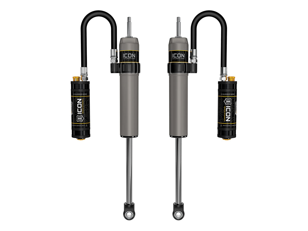 2024-2025 Toyota Land Cruiser 250 Series 2024-2025 Lexus GX550 0-3 Inch Lift Rear V.S. 2.5 Aluminum Series Shock Absorbers Remote Reservoir W CDCV Pair ICON Vehicle Dynamics-3