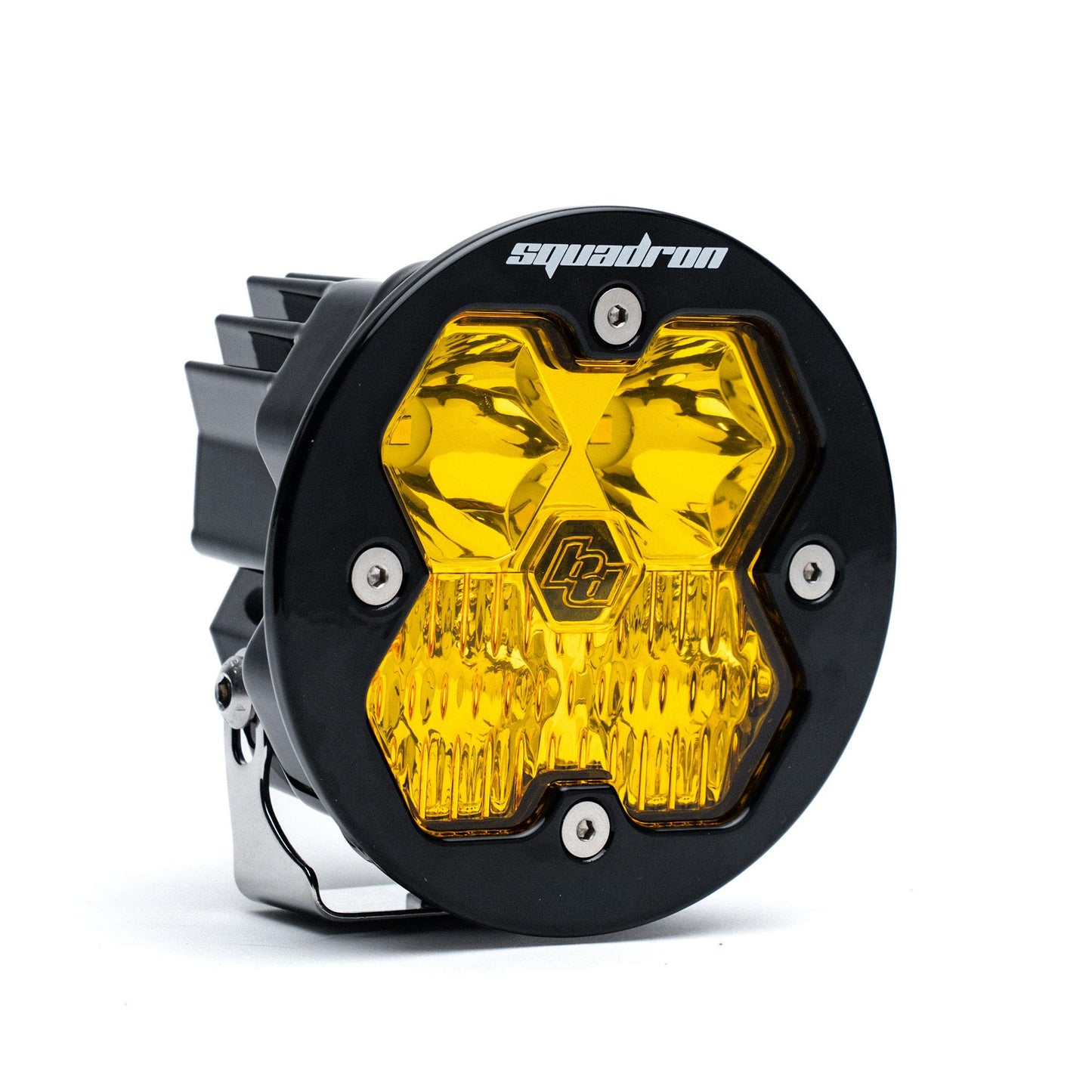 Squadron-R 2.0 Sport Black LED Auxiliary Light Pod Universal Amber Baja Designs-1