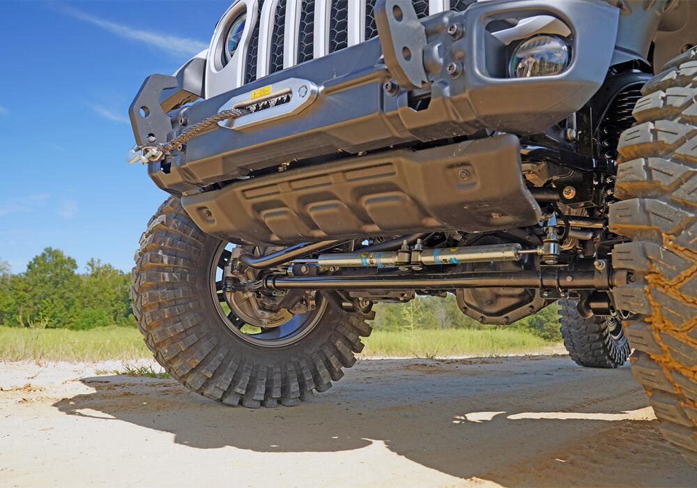 Front Track Bar Brace Bracket Kit 2018-2023 Jeep Wrangler JL/2020-2023 Jeep Gladiator JT Models Any Lift Height Superlift-1