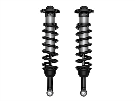 2022-2025 Toyota Tundra 1.25-3.5 Inch Lift 2023-2025 Sequoia 3-4.5 Inch Lift Front V.S. 2.5 Series Coilover Kit Internal Reservoir Pair ICON Vehicle Dynamics-1