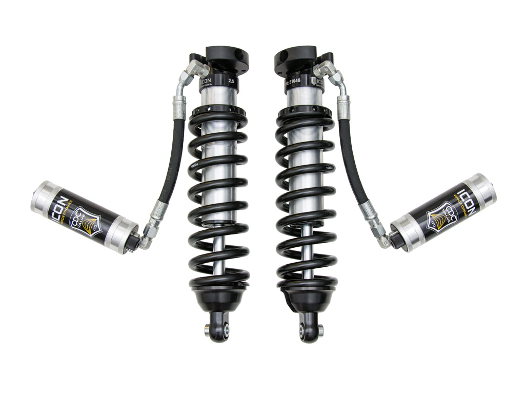 1996-2004 Toyota Tacoma 0-3 Inch Lift Front V.S. 2.5 Series Coilover Kit Remote Reservoir W/ CDCV ICON Vehicle Dynamics