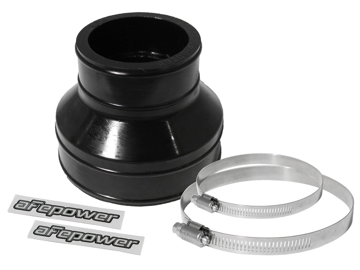 Magnum Force Cold Air Intake System Spare Parts Kit (2-3/4 Inch ID to 1-3/4 Inch ID x 2-1/2 Inch L) Straight Reducing Coupler - Black aFe Power