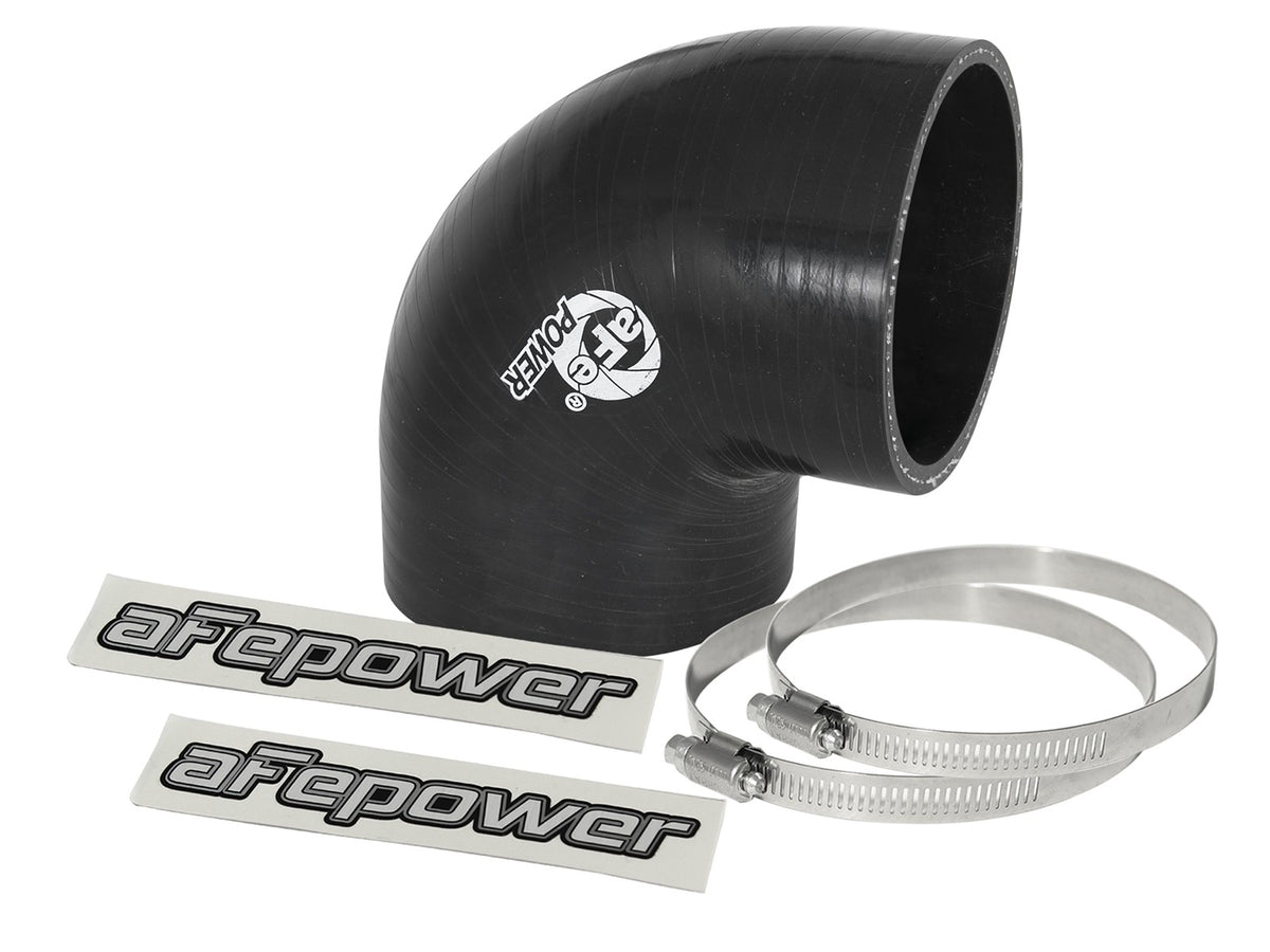 Magnum Force Cold Air Intake System Spare Parts Kit (3-7/8 Inch ID x 2-1/2 Inch L) Straight Bellow-Coupler - Black aFe Power