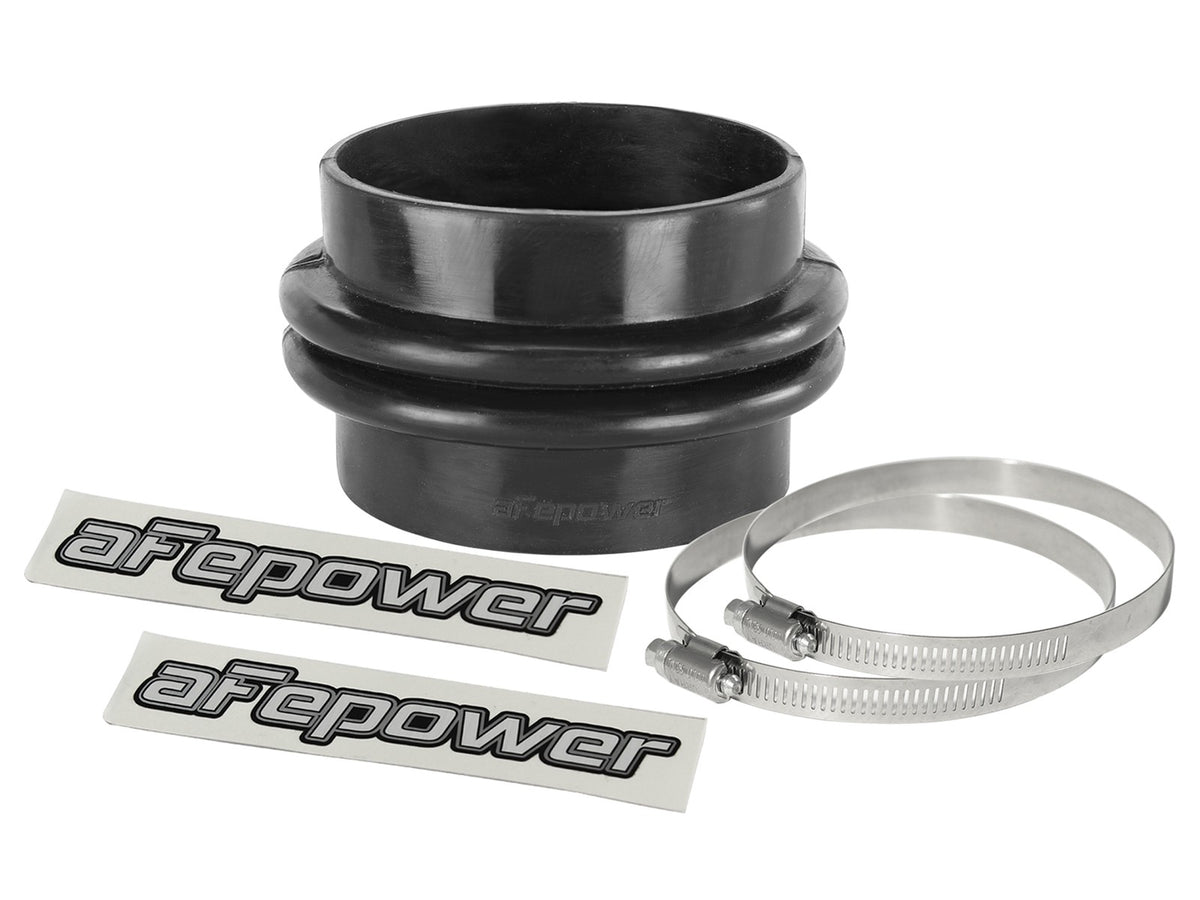 Magnum Force Cold Air Intake System Spare Parts Kit (3-1/4 Inch ID x 2-1/2 Inch L) Straight Bellow-Coupler - Black aFe Power