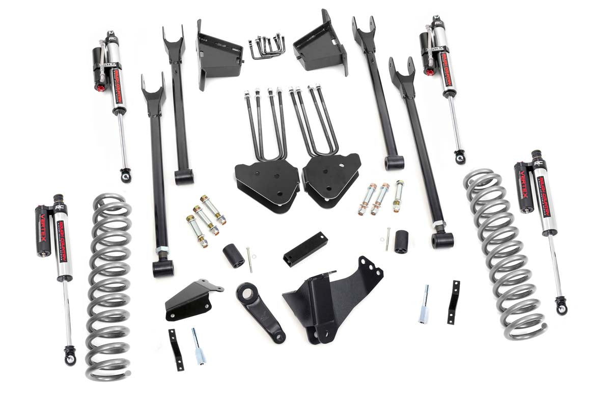 Rough Country 8 Inch Ford 4-Link Suspension Lift Kit 05-07 F-250/350 4WD Diesel Rough Country