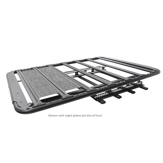 XRS/SRM 4 CORE Floor Plate Insert Kit (4PC) Textured Black Go Rhino-1
