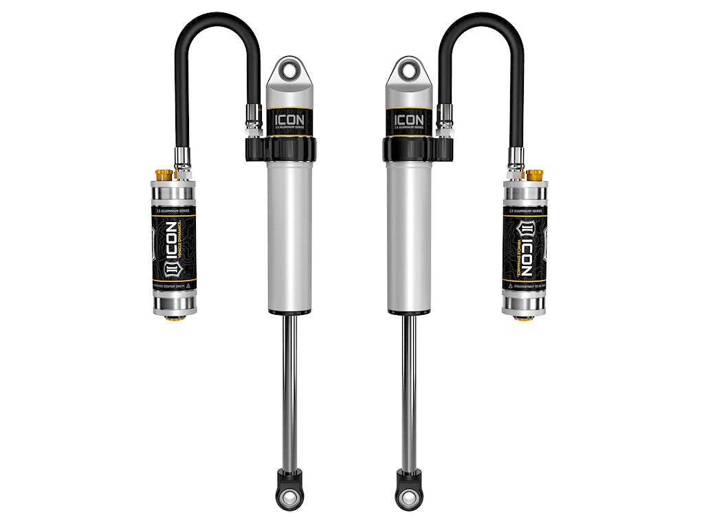 2005-2023 Toyota Tacoma 2003-2024 Toyota 4Runner 2007-2014 Toyota FJ Cruiser 2003-2009 Lexus GX470 Front 2.5 Vs Remote Reservoir W/ CDCV S2 Secondary Shocks Pair ICON Vehicle Dynamics