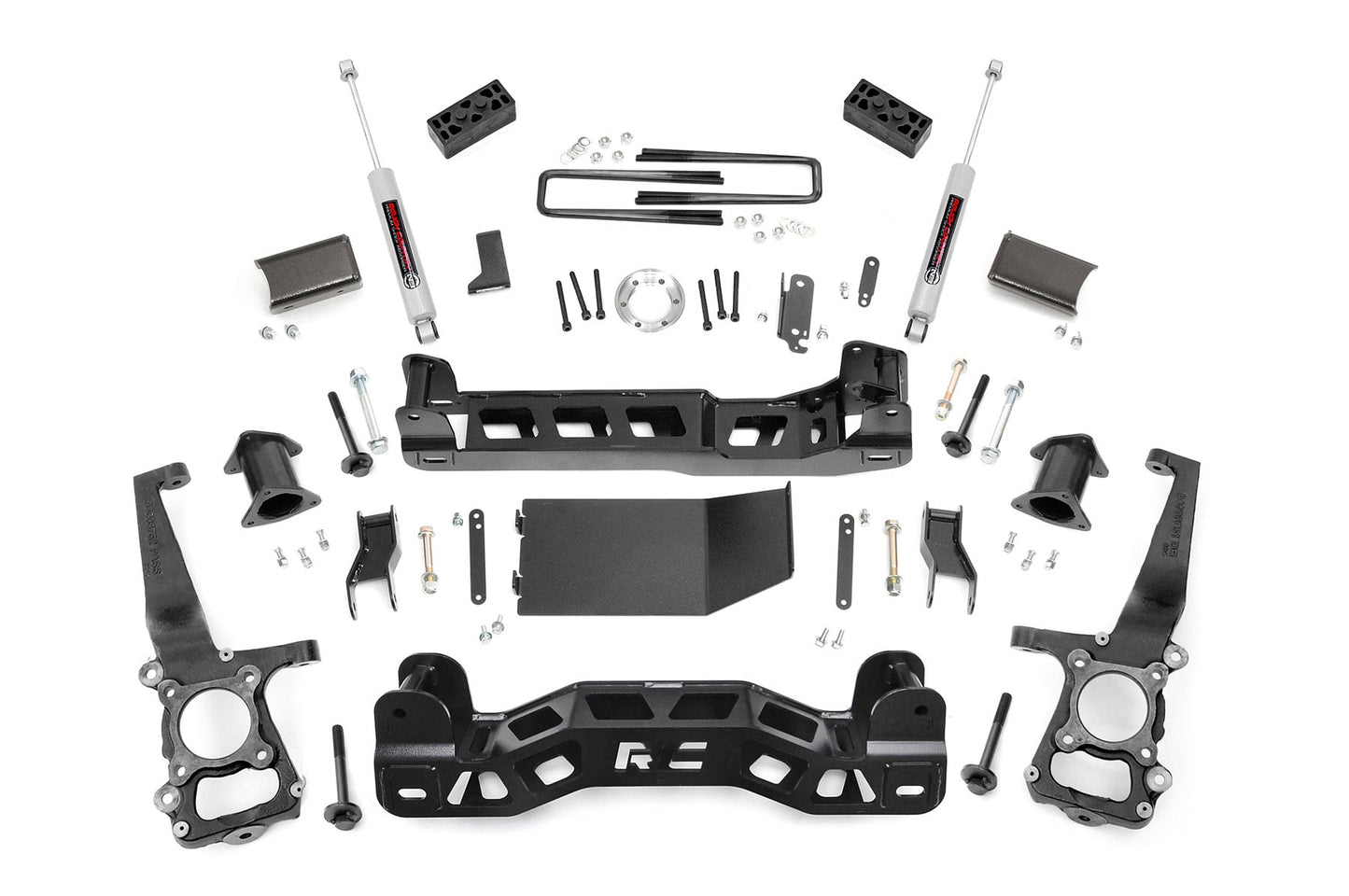 4 Inch Lift Kit Ford F-150 4WD (2009-2010) Rough Country-1