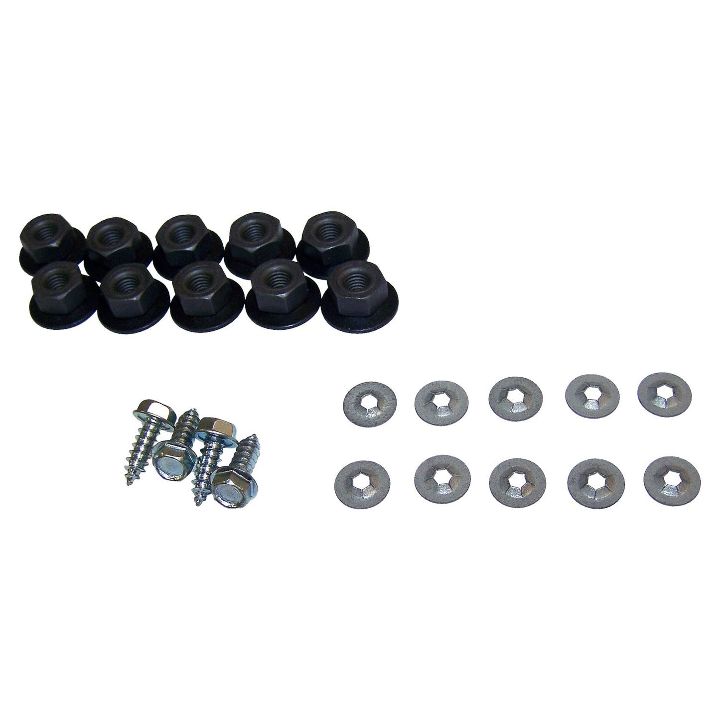 Rear Fender Flare Hardware Kit for 1984-1994 Jeep XJ Cherokee Crown Automotive