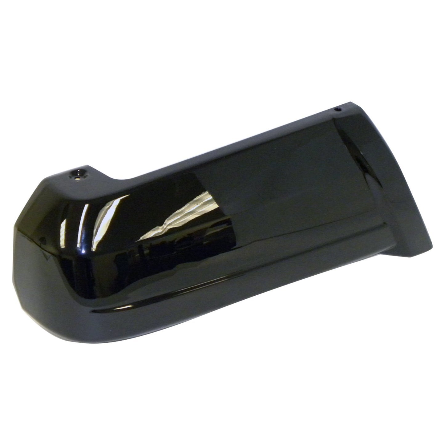 Rear Left Bumper End Cap for 1997-2001 Jeep XJ Cherokee Gloss Black Finish Crown Automotive