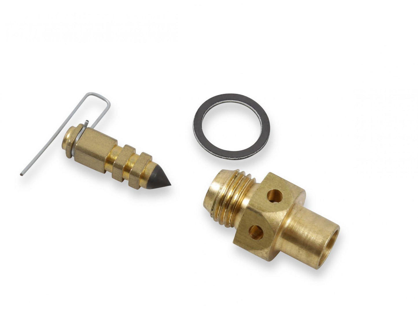 Inlet Needle Viton Inlet Needle Viton Tip Non-Adjustable 0.110 Seat Size, (viton Is a Registered Trademark of Dupont Performance Elastomers) Holley-2
