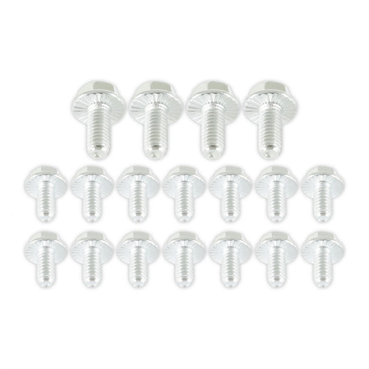 Oil Pan Bolts Fits Chevrolet Small Block, 90 Degree V6 and Oldsmobile V8 Mr Gasket-1