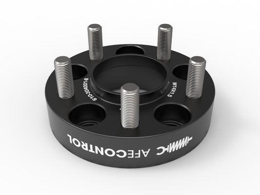 Control Billet Aluminum Wheel Spacers Ford Explorer St 20-26 5x114.3, Cb 70.5mm, 1-1/4 Inch Thickness aFe Power-1