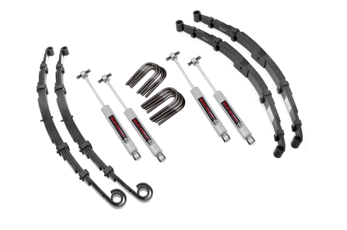 2.5 Inch Lift Kit Jeep CJ5/CJ7 5 4WD (1976-1983) Rough Country