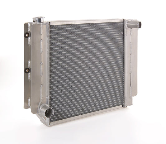 Radiator Direct-Fit Polished Finish for 87-04 Jeep Wrangler w/Std Trans Radiator Be Cool-1