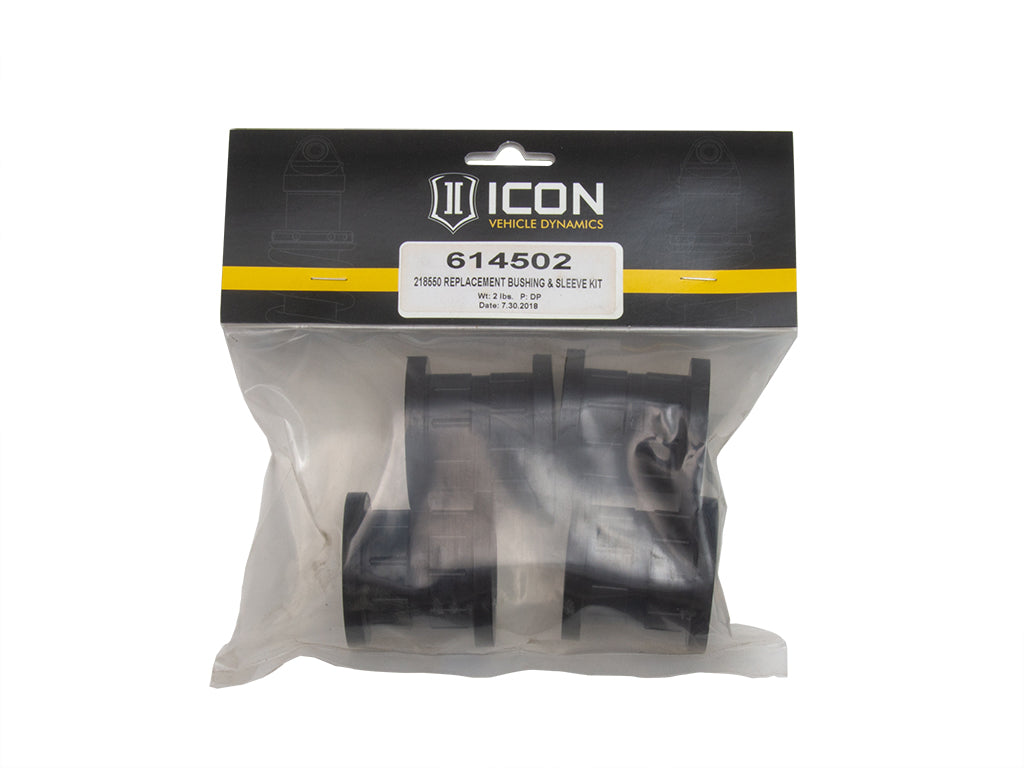 218550 Replacement Bushing And Sleeve Kit ICON Vehicle Dynamics