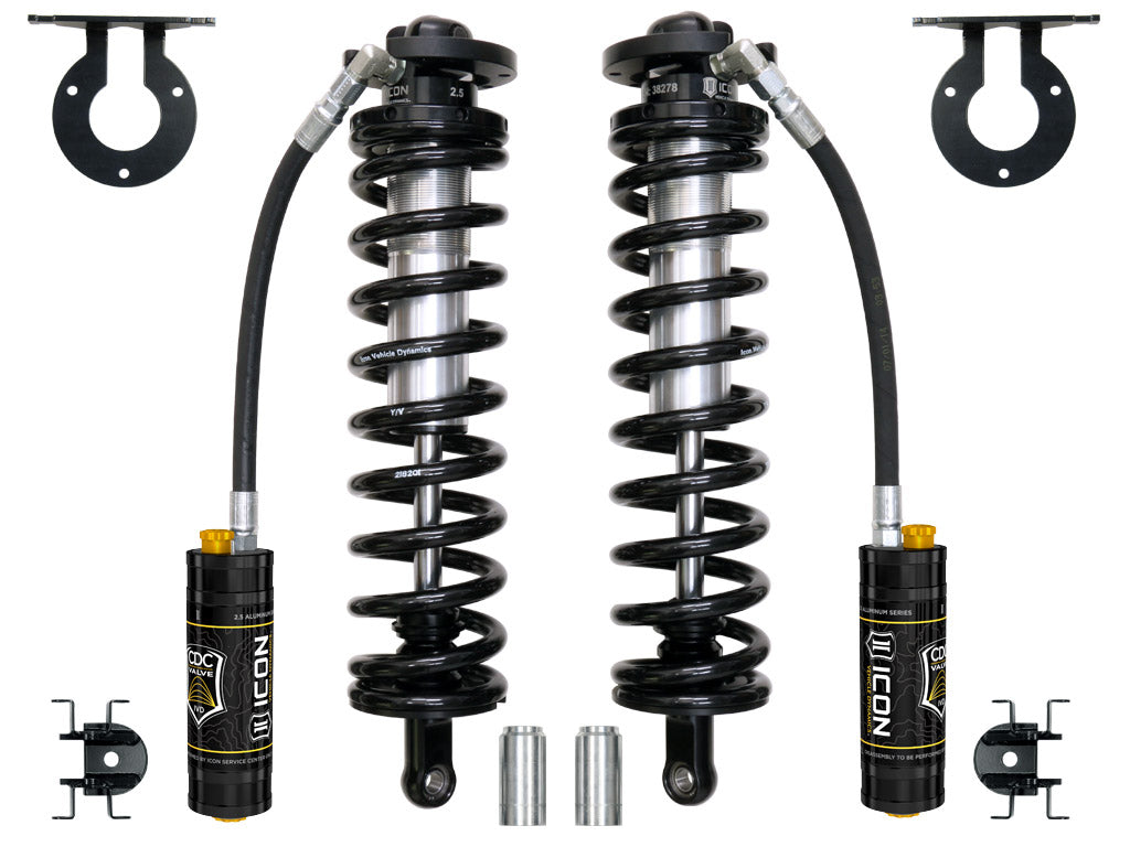 2005-2025 Ford F-250/F-350 Super Duty 4WD 4-5.5 Inch Lift Front V.S. 2.5 Series Coilover Conversion Kit Remote Reservoir W/ CDCV ICON Vehicle Dynamics-4