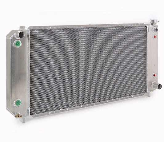 Radiator Direct-Fit Natural Finish for 88-99 Chevrolet/GM C/K 1500/2500/3500 Pickups w/Auto Trans Radiator Be Cool-1