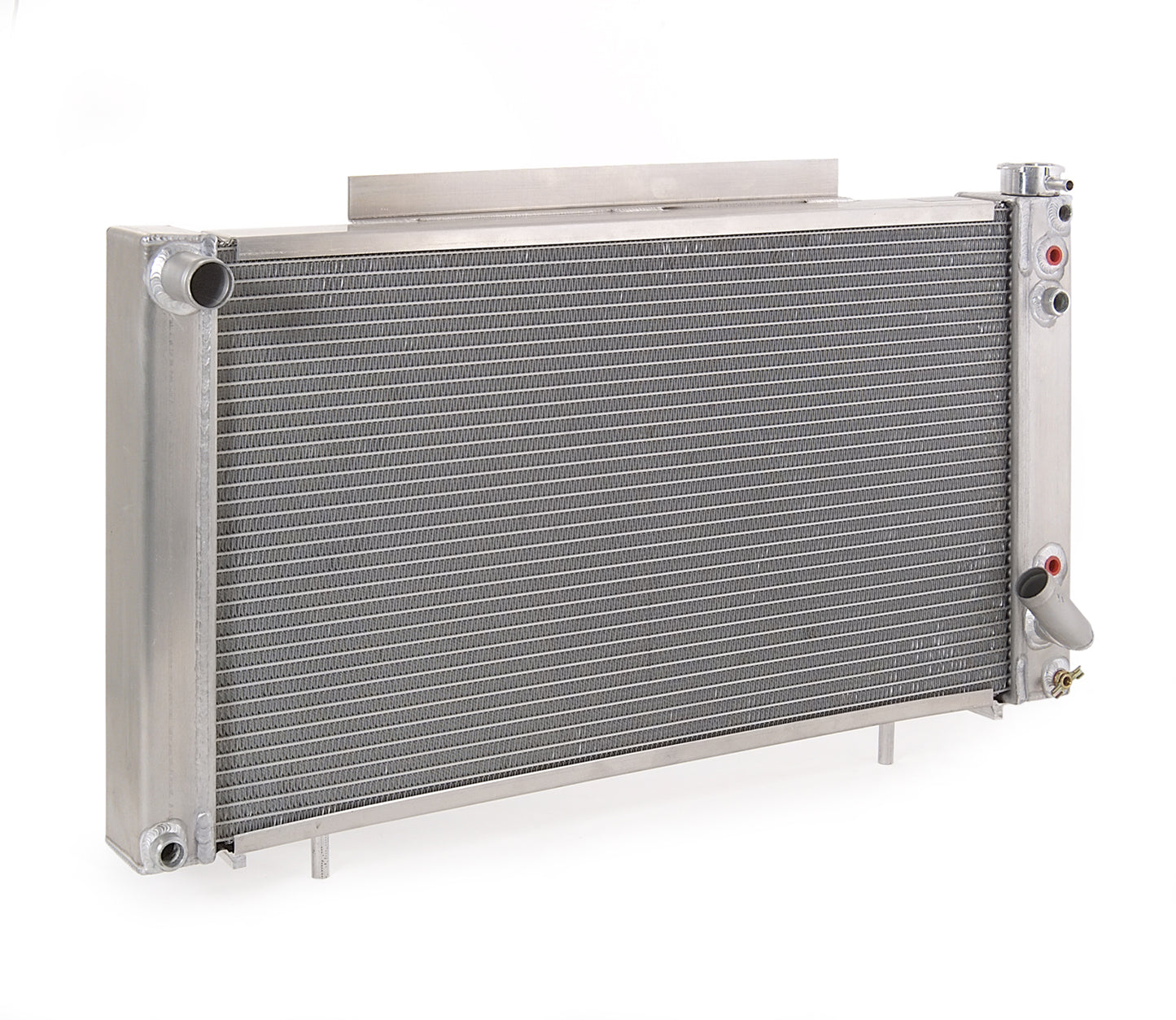 Radiator Direct-Fit Polished Finish for 82-93 S10 Pickup S10 Blazer S15 Pickup/S15 Blazer w/Auto Trans Radiator Be Cool-1