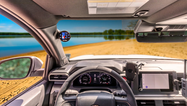 iDash Stealth Pod Mount for 24-26 Toyota Tacoma Single Pod Banks Power-3