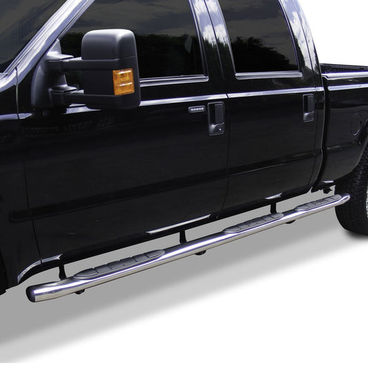 415 Side Steps With Mounting Bracket Kit Wheel to Wheel Polished Stainless Steel For 2010-201 Dodge Ram 2500/3500 Go Rhino-1