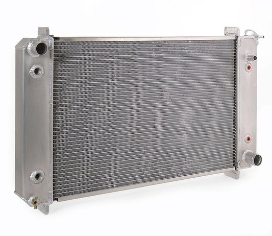 Radiator Direct-Fit Natural Finish for 73-87 Chevrolet C/K 1/2, 3/4, 1 Ton Pickups w/Auto Trans Radiator Be Cool-1