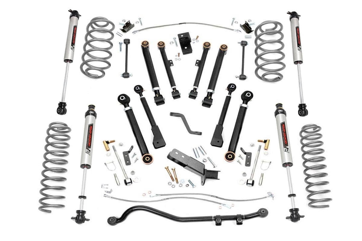 4 Inch Lift Kit | X-Series | V2 | Jeep Wrangler TJ (97-06)/Wrangler Unlimited (04-06) Rough Country