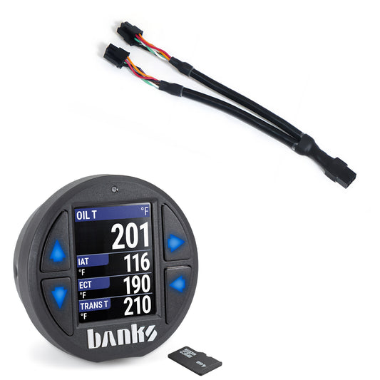 iDash Data Pro for use with OBDII CAN bus vehicles Expansion Gauge Banks Power-1