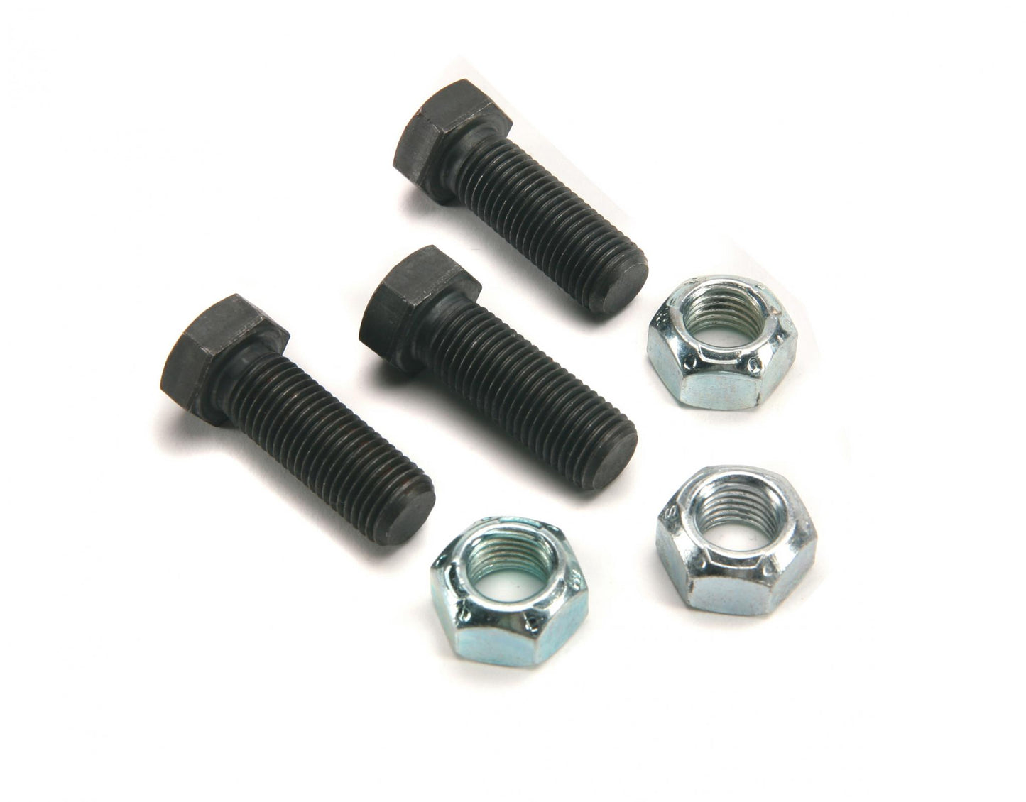 Race Torque Converter Bolts 7/16-20 x 1-1/4 Inch Long Fits GM Set Of 3 with Nuts Mr Gasket