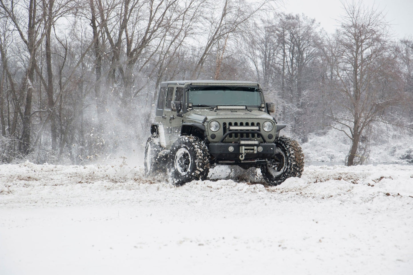 4 Inch Lift Kit X-Series M1 Jeep Wrangler Unlimited 2WD/4WD (2007-2018) Rough Country-5