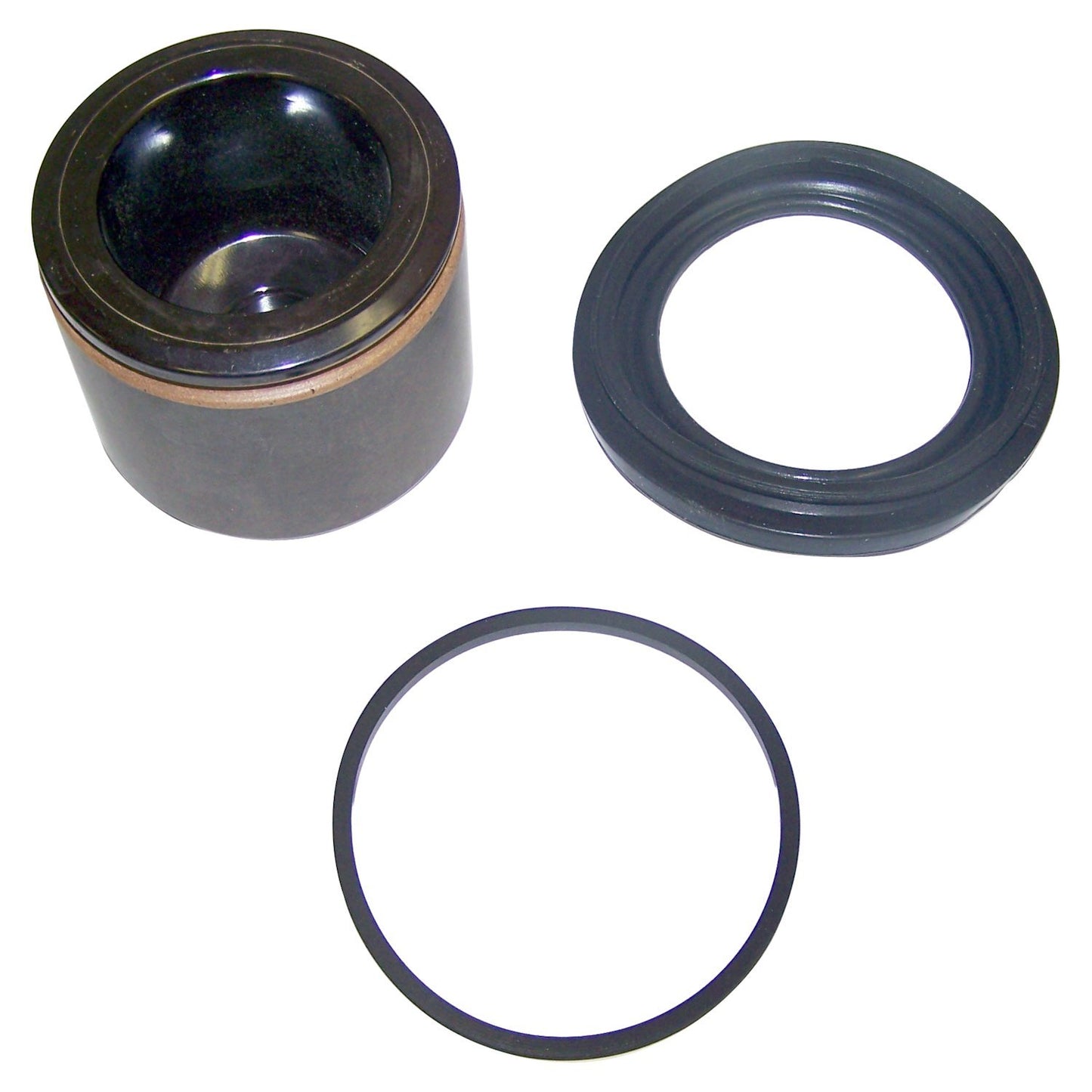Front Caliper Piston Kit for 2007-2018 Jeep JK and 2008-2012 KK Liberty Crown Automotive