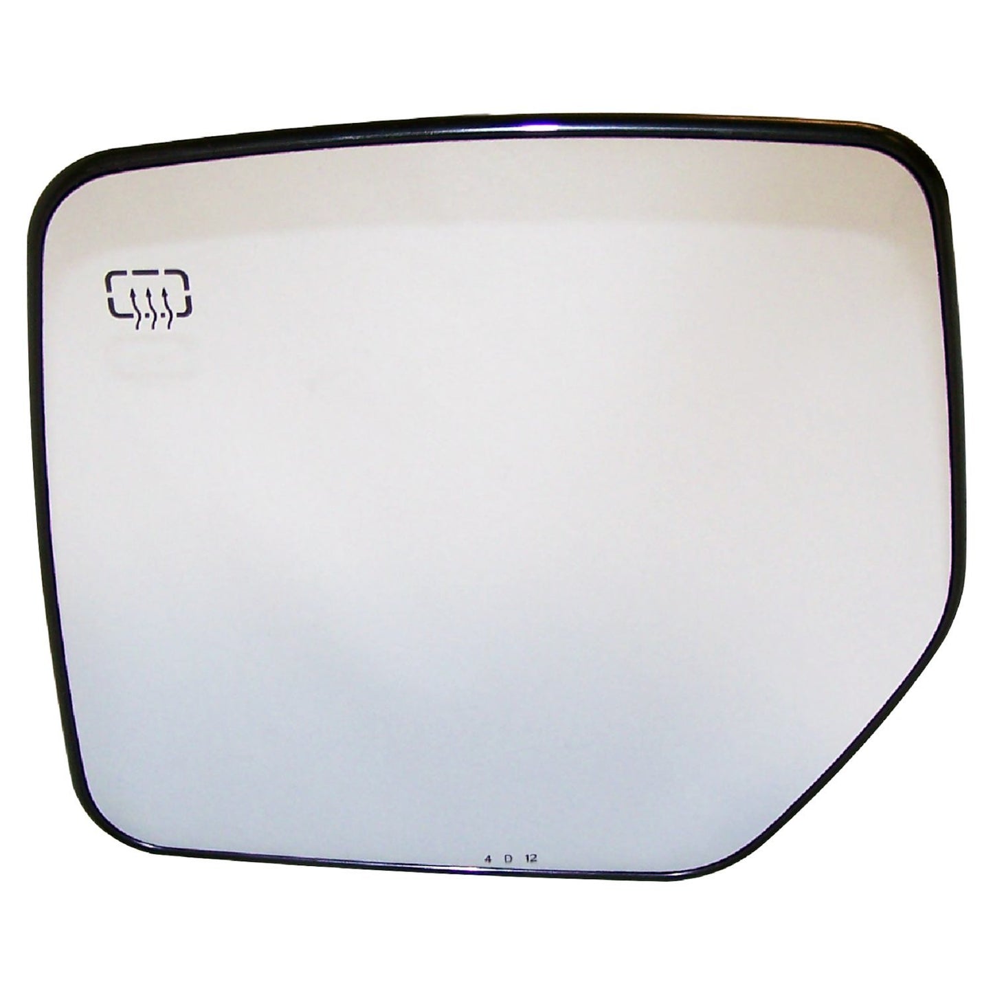 Left Mirror Glass for 07-17 Jeep MK Patriot w/ Power, Heated, Fold-Away Mirrors Crown Automotive