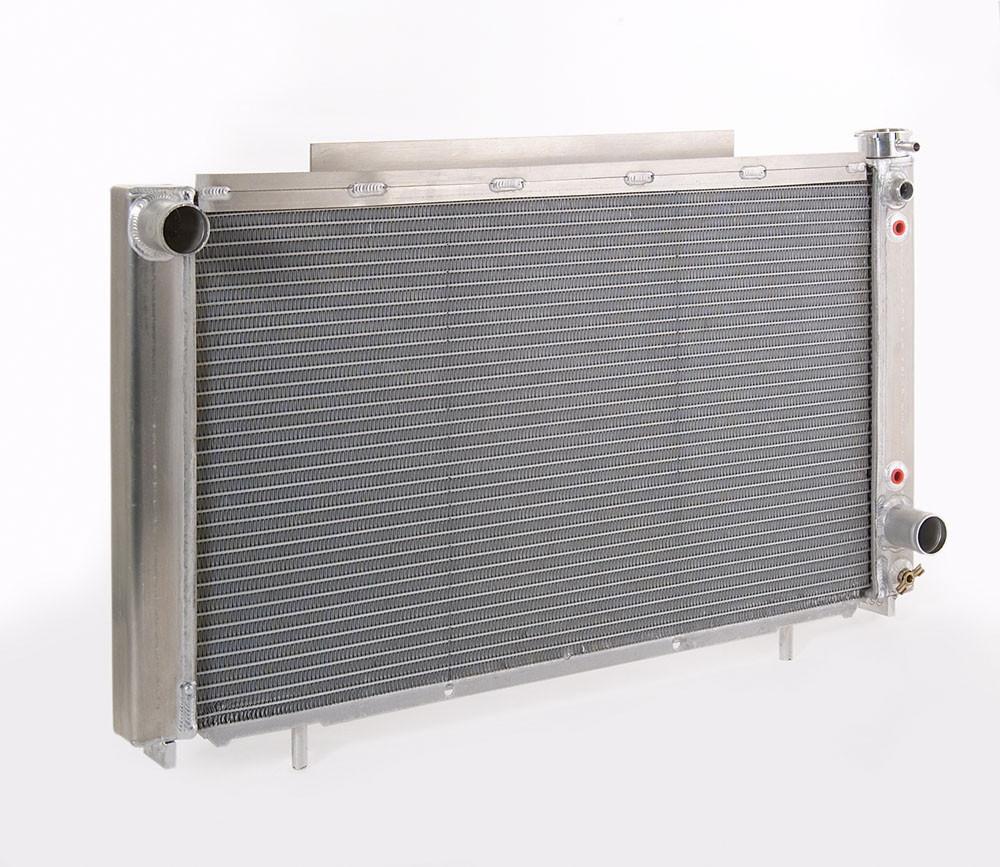 Conversion Series Natural Finish Radiator for 82-93 S10 Pickup/Sonoma Pickup w/Auto Trans Radiator Be Cool