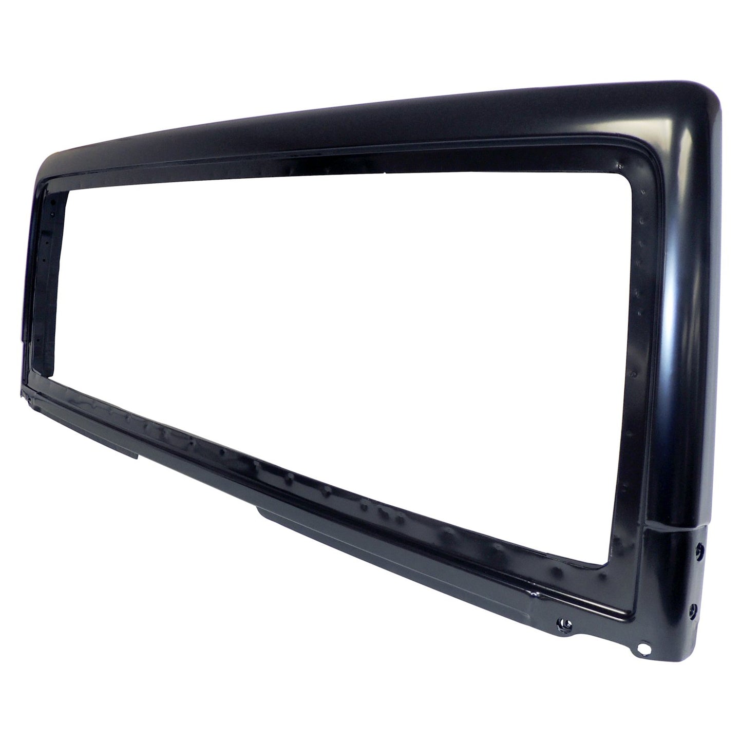 Black Windshield for 2007-2018 Jeep JK Wrangler, Paintable Crown Automotive