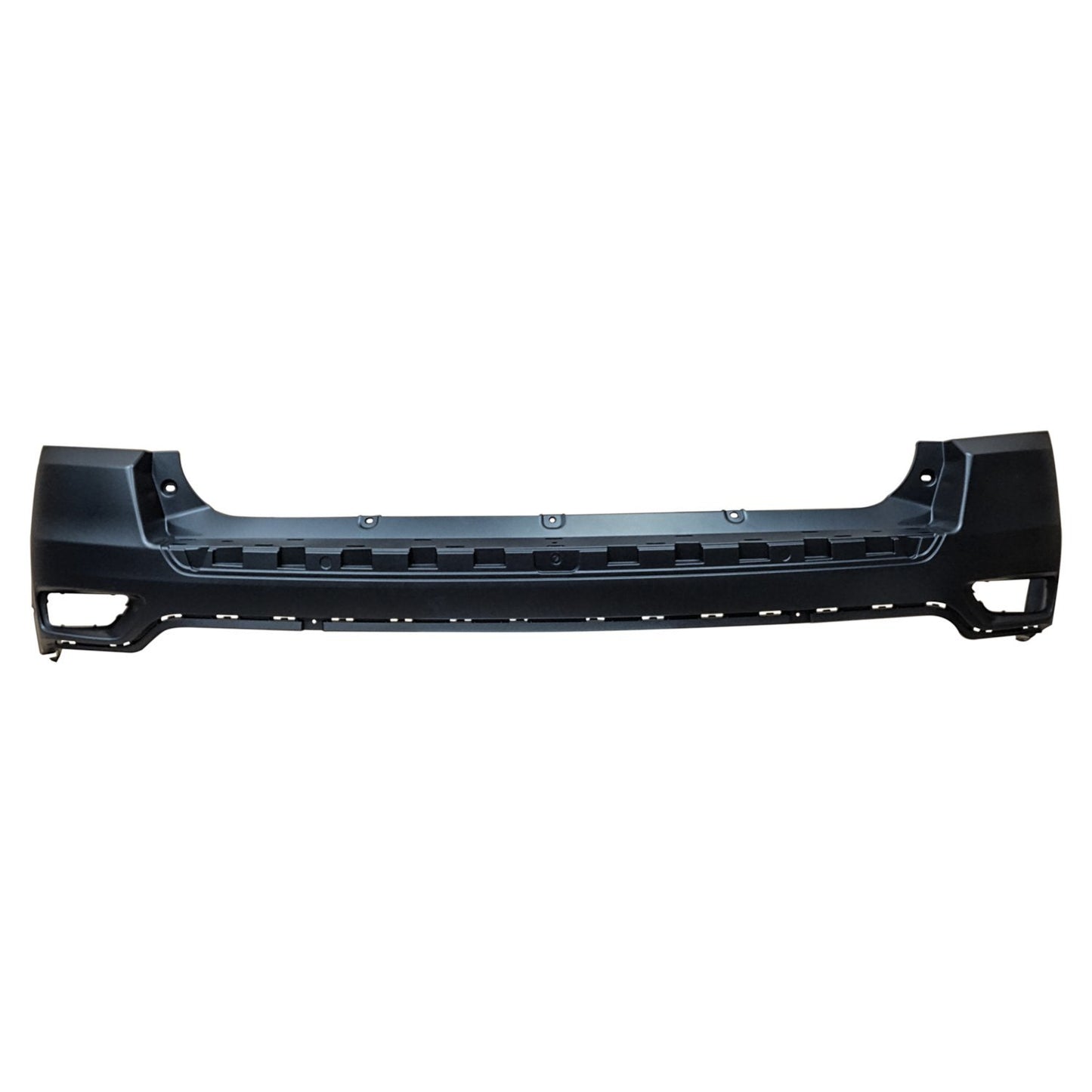 Rear Upper Fascia for 2011-2017 Jeep MK Compass, Black Plastic Crown Automotive
