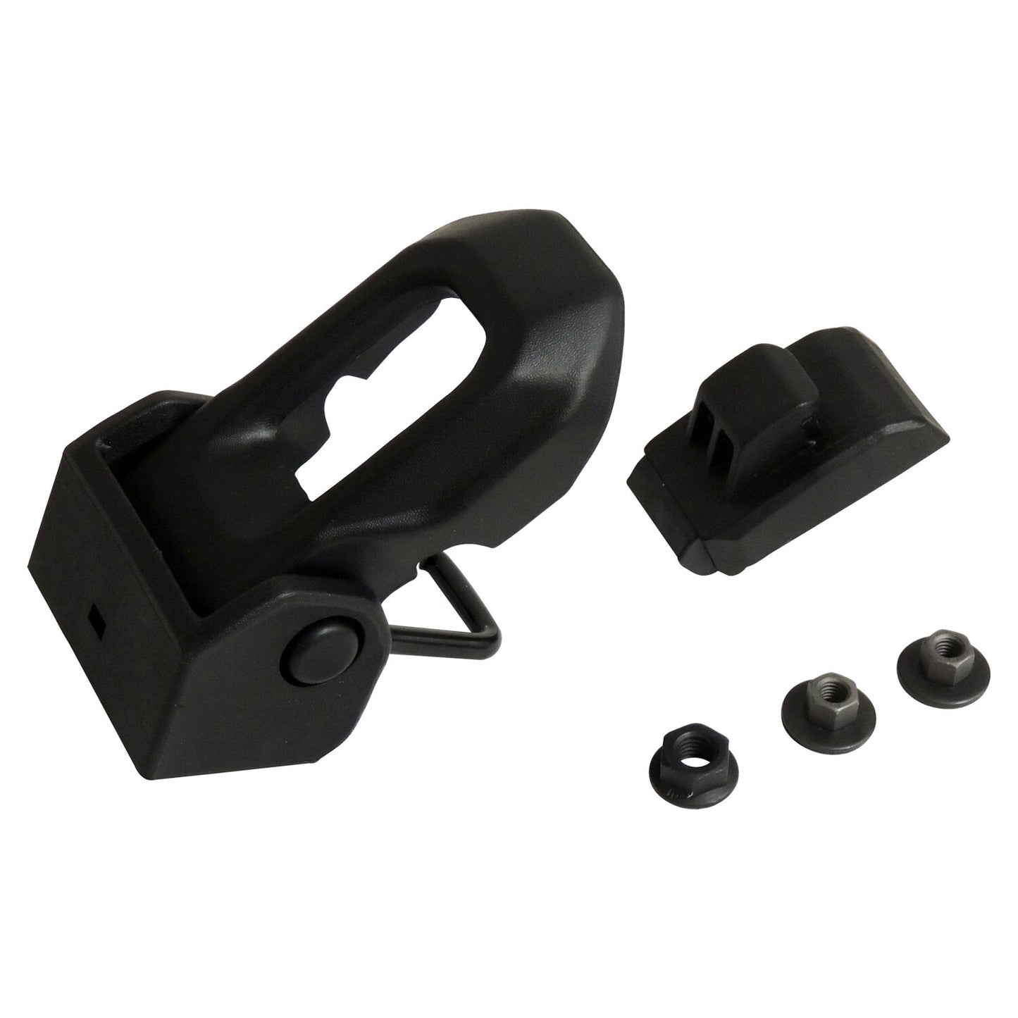 Hood Catch Kit for 2018+ Jeep JL Wrangler and 2020+ Jeep JT Gladiator Crown Automotive