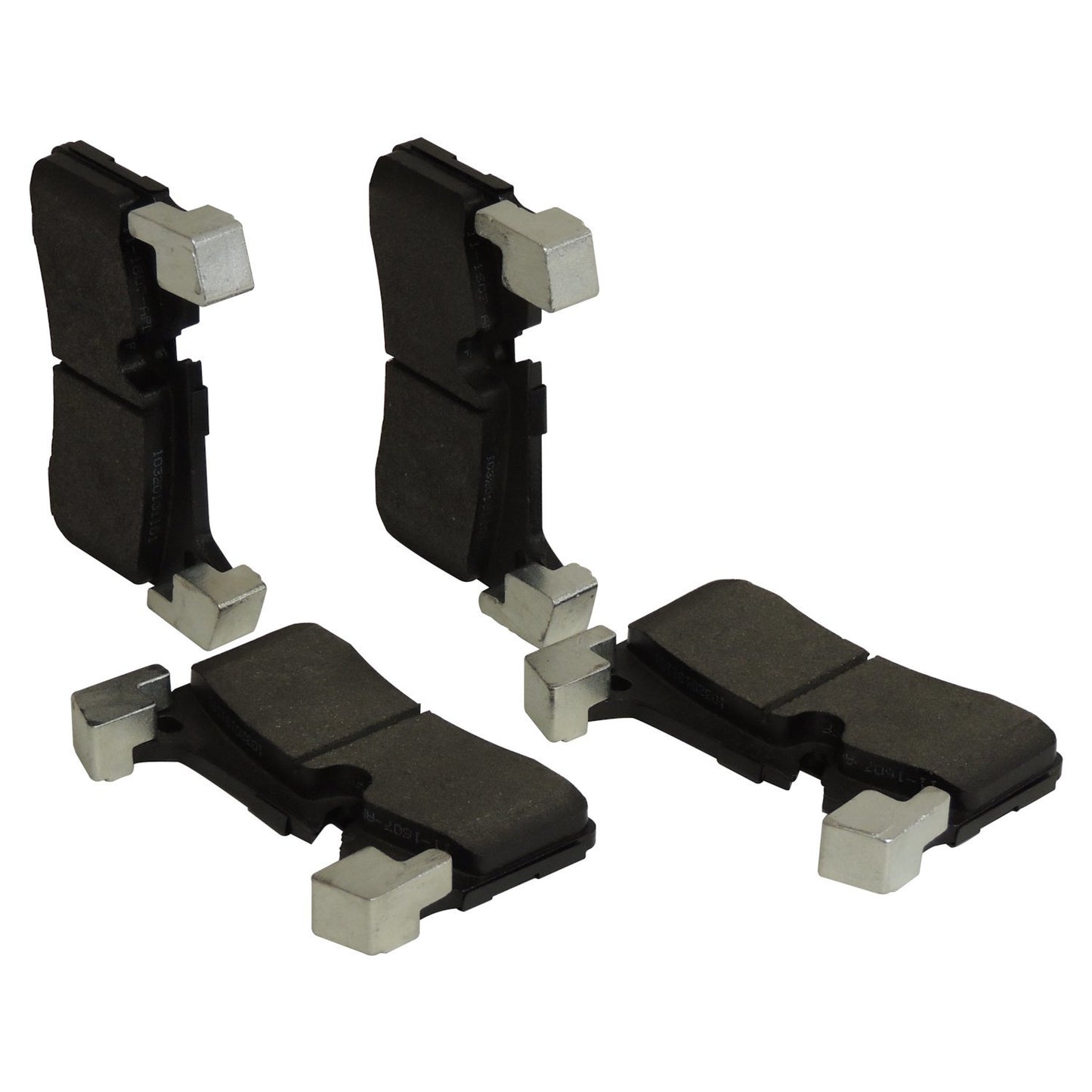Front Brake Pad Set for 2016+ Jeep WK Grand Cherokee w/o Trackhawk Pkg w/ SRT Crown Automotive