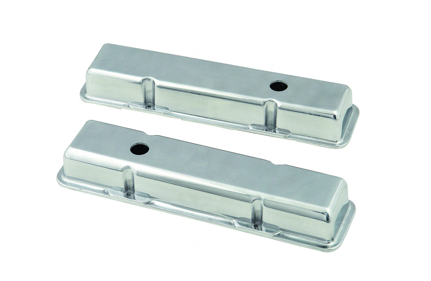 Aluminum Short-Style Valve Covers Fits 1960-1986 Chevrolet 262-400 Gen I Small Block Mr Gasket