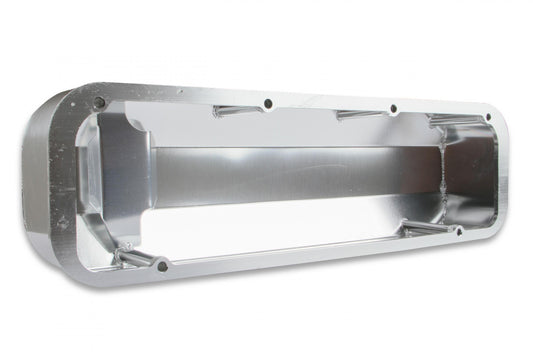 Fabricated Aluminum Valve Covers Silver Finish Fits 1964-1991 Chrysler 273-360 Small Block except Magnum Mr Gasket-1